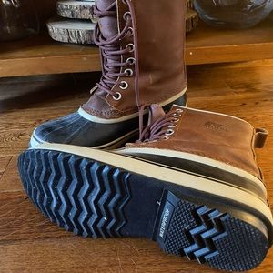 Dark Brown Winter Sorels